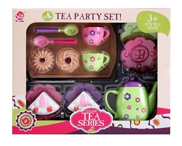 Printed tea set - OBL736340