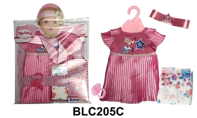 With urine trousers pacifier 18-inch dolls clothes - OBL736406