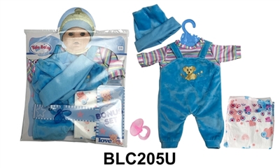 With urine trousers pacifier 18-inch dolls clothes - OBL736427