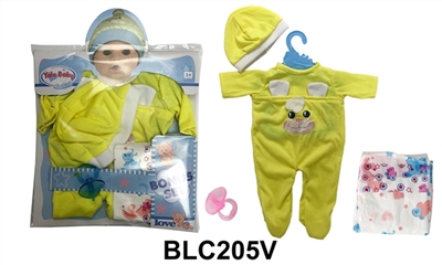 With urine trousers pacifier 18-inch dolls clothes - OBL736428