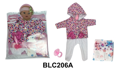 With urine trousers pacifier 18-inch dolls clothes - OBL736433