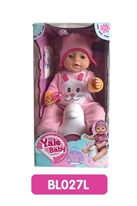 18 inches Tears doll with the function of water to pull urine with music toilet series - OBL736630