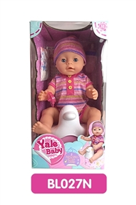 18 inches Tears doll with the function of water to pull urine with music toilet series - OBL736632