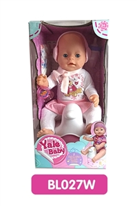 18 inches Tears doll with the function of water to pull urine with music toilet series - OBL736641