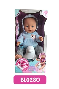 18 inches Tears doll with the function of water to pull urine with music toilet series - OBL736659