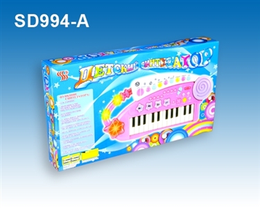 Russian 24 key keyboard with flash - OBL737358