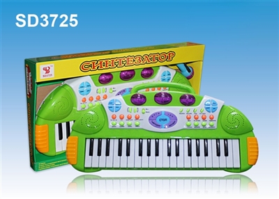 37 key keyboard Russian multi-function electronic organ with a microphone, flash - OBL737359