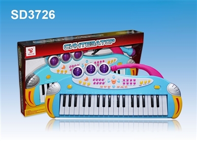 Russian 37 key multi-function keyboard with a microphone, flash - OBL737360
