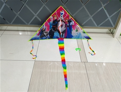 1.3 meters long tail ice colors kite (wiring) - OBL737529