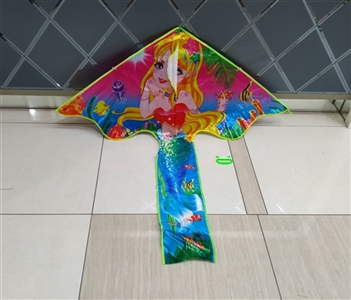1.4 meters long tail mermaid kite (wiring) - OBL737533