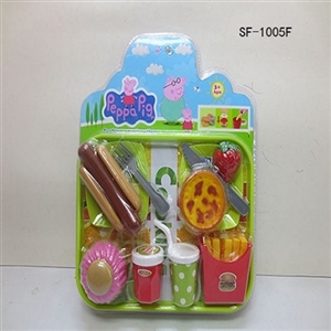 The pig page play toys fast food combination - OBL737689
