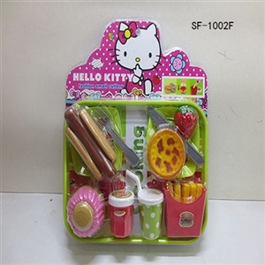 Hello Kitty play toys fast food combination - OBL737693