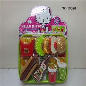 Hello Kitty play toys fast food combination - OBL737699