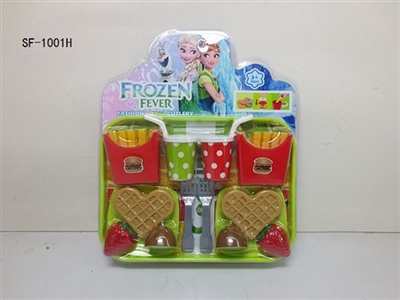 Ice and snow country house players fries platter - OBL737703