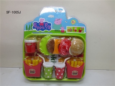 Pig burger platter page play toys - OBL737713