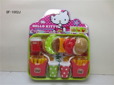 Hello Kitty play toy Hamburg platter - OBL737717