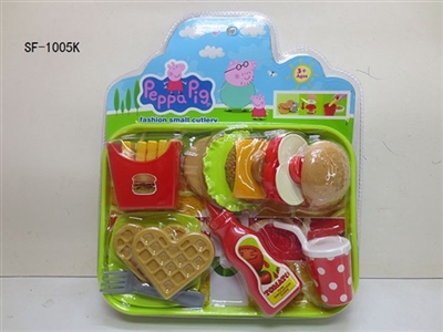 Pig burger platter page play toys - OBL737719