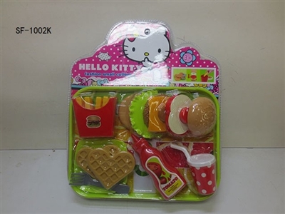 Hello Kitty play toy Hamburg platter - OBL737723