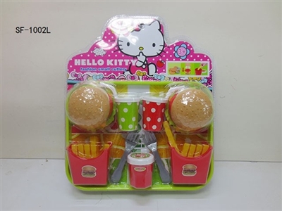 Hello Kitty every toy Hamburg platter - OBL737729