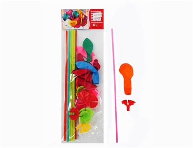10 multi-color balloon zhuang rod - OBL738062