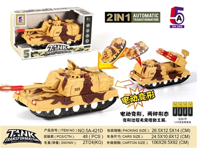 Deformation of electric tank (packet) - OBL738392
