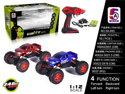 1：12福特皮卡2.4G仿真攀爬车（包电） - OBL738410