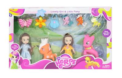 独角兽配5寸娃娃 - OBL738505