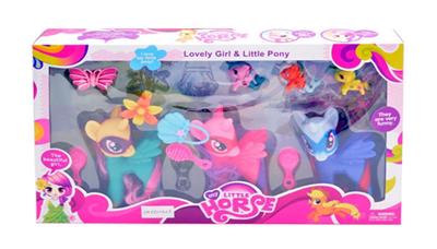 3只马配2只独角兽 - OBL738506