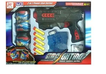 Open the window color box expansion water solid color EVA soft bullet gun - OBL738549