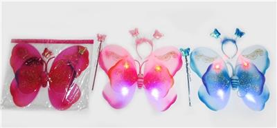 闪光蝴蝶翅膀三件套 - OBL738660