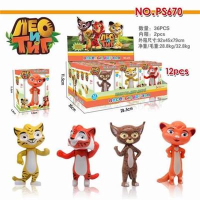 虎兄豹弟(12pcs) - OBL738744