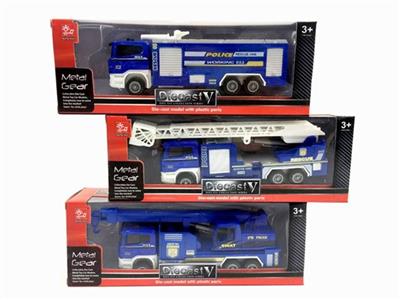 Alloy single taxi big fire truck - OBL738981