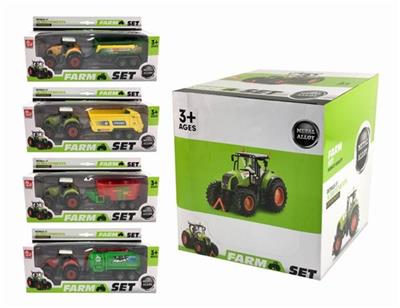 Alloy farmer car (12 PCS) - OBL738985