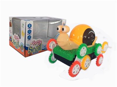3 d light music electric 12 color wheel snail skip - OBL739187