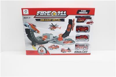 Fire hand DiHe rail car park - OBL739212