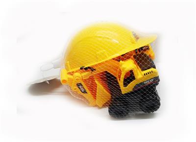 惯性工程车+树+人+工程帽 - OBL739308