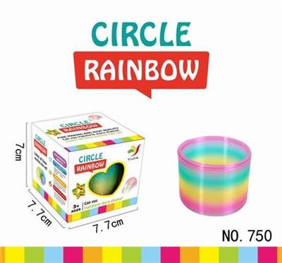 7.5 astigmatism rainbow colored circles - OBL739360