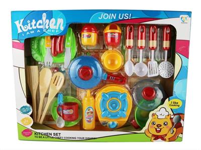 过家家餐具套 25PCS - OBL739456