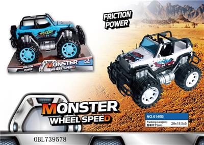 惯性 吉普移印越野车 实色 - OBL739578