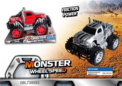 惯性 皮卡仿真越野车  实色 - OBL739581