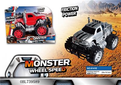 惯性 皮卡仿真越野车  实色 - OBL739589