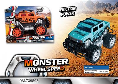 惯性 悍马移印越野车 实色 - OBL739593