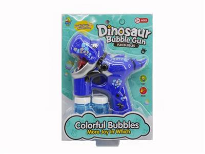 Dinosaur electric music bubble gun (2 * 60ml) - OBL739839