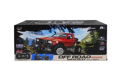 1:16全仿真底盘2.4G带加速四驱灯光攀爬模型车 - OBL740000
