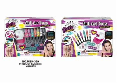 Electric hair dryer nail art pen suits don’t pack 2 PCS (AA electricity) - OBL740371