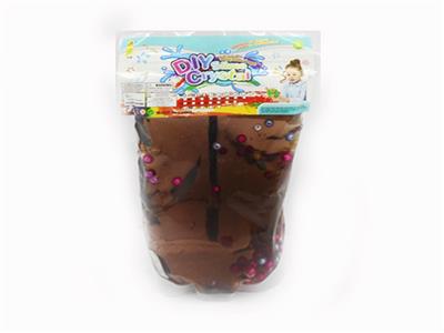 Q袋装史莱姆6色七彩珠水晶泥(300g/袋) - OBL740448