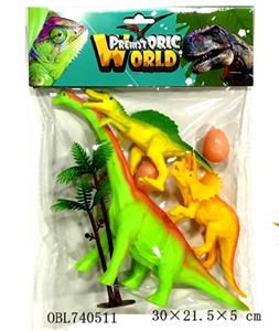 SOFT GLUE DINOSAUR 3 ONLY INSTALLED - OBL740511