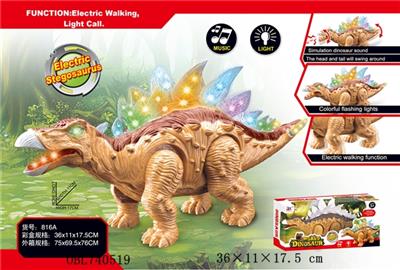 Electric stegosaurus - OBL740519