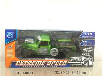 1: 18 sitong retro refitted ford pickup truck remote control car (without electricity) - OBL740554