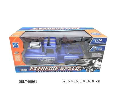 1: 16 sitong retro refitted chevrolet pickup remote control car (without electricity) - OBL740561